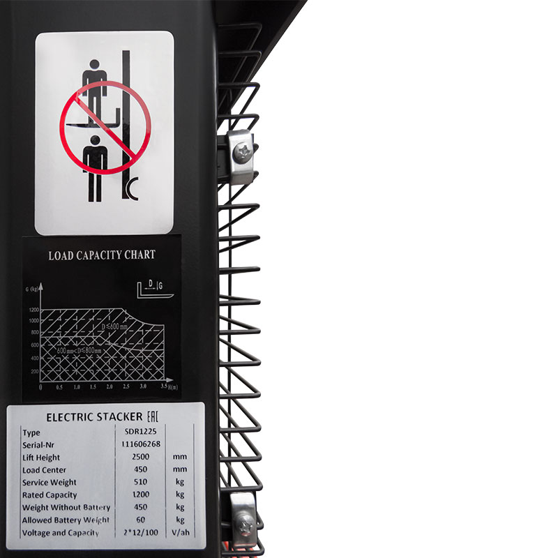 Самоходный штабелер PROLIFT SDR 1035 li-ion
